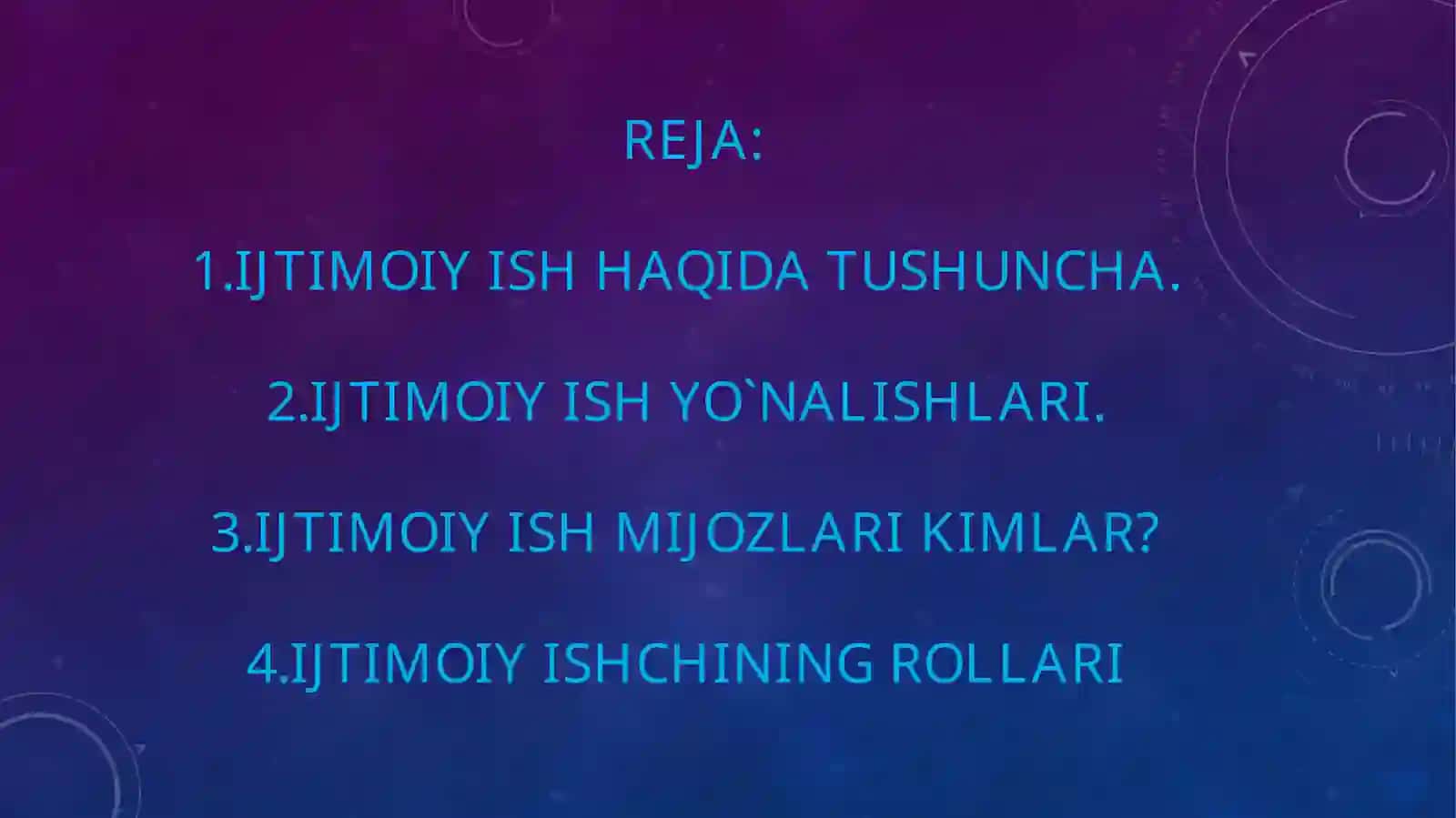Ijtimoiy ish mijozlari 2