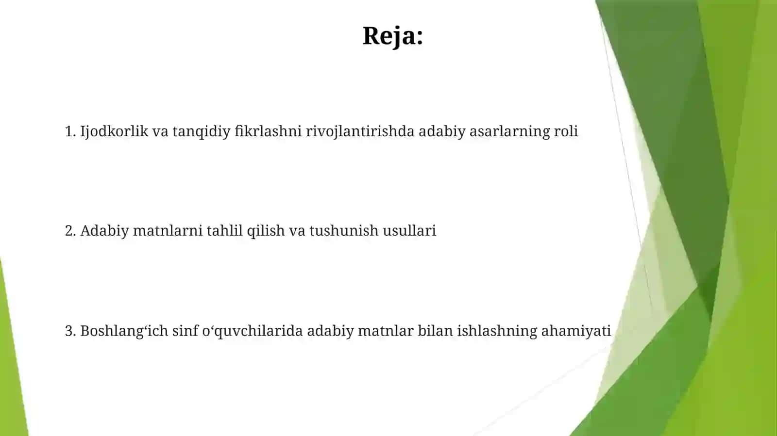 Nutq madaniyatini rivojlantirish 2