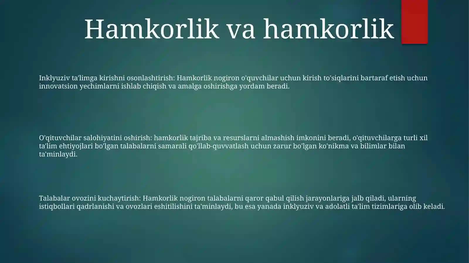 Inklyuziv Ta'Lim Oldidagi Muammolarning Yechimi 2