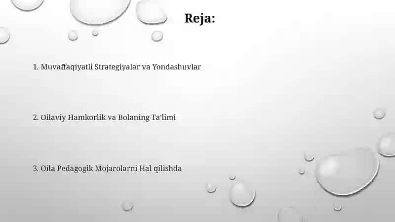 Pedagogik konfliktlarni bartaraf etishda oila 2