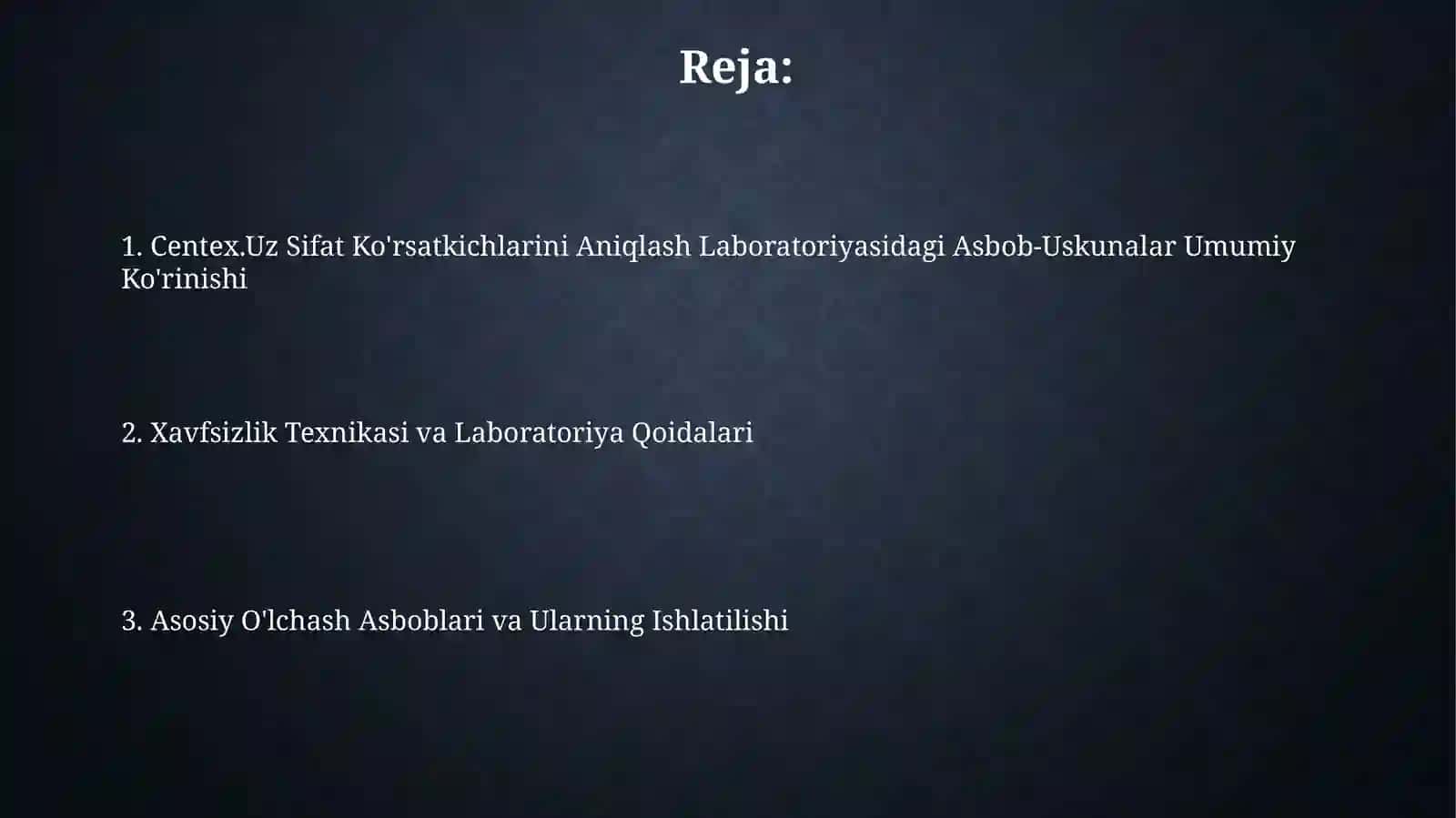 Centex.Uz Sifat Ko'rsatkichlarini Aniqlash Laboratoriyasidagi Asbob-Uskunalar Umumiy Ko'rinishi 2