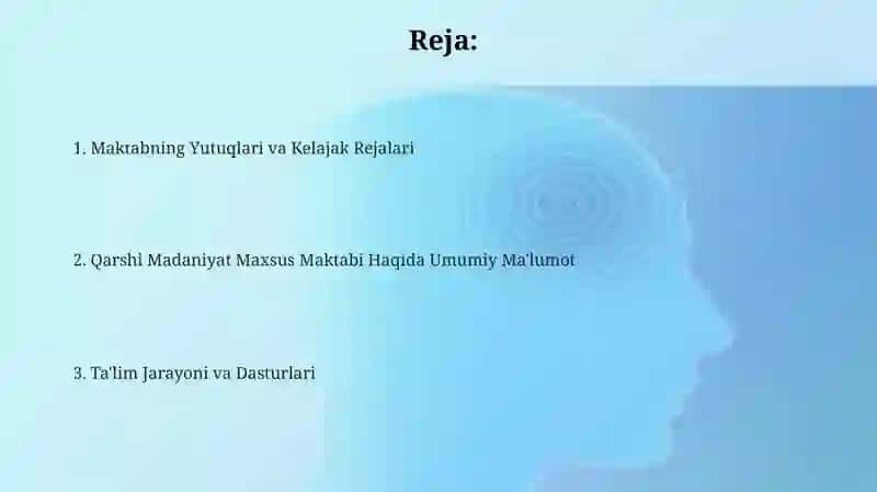 Qarshi ixtisoslashtirilgan madaniyat maktabi 2