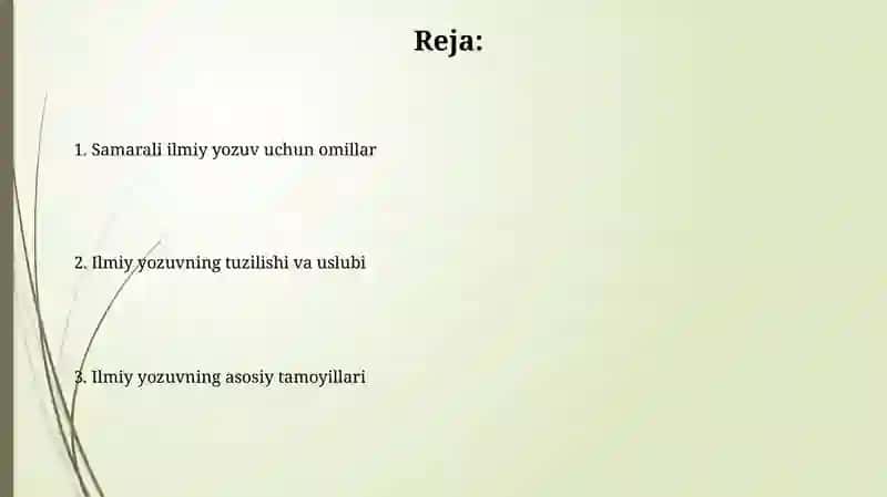 Akademik yozish va samarali amalga oshirish omillari 2