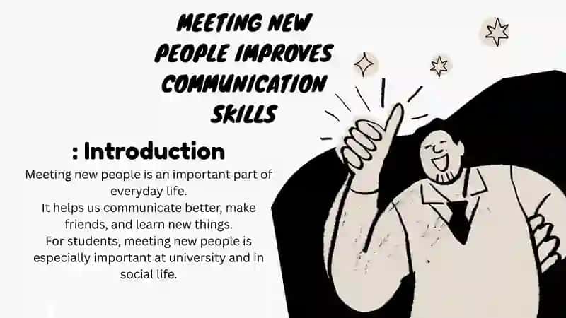Meeting New People Improves Communication Skills 2