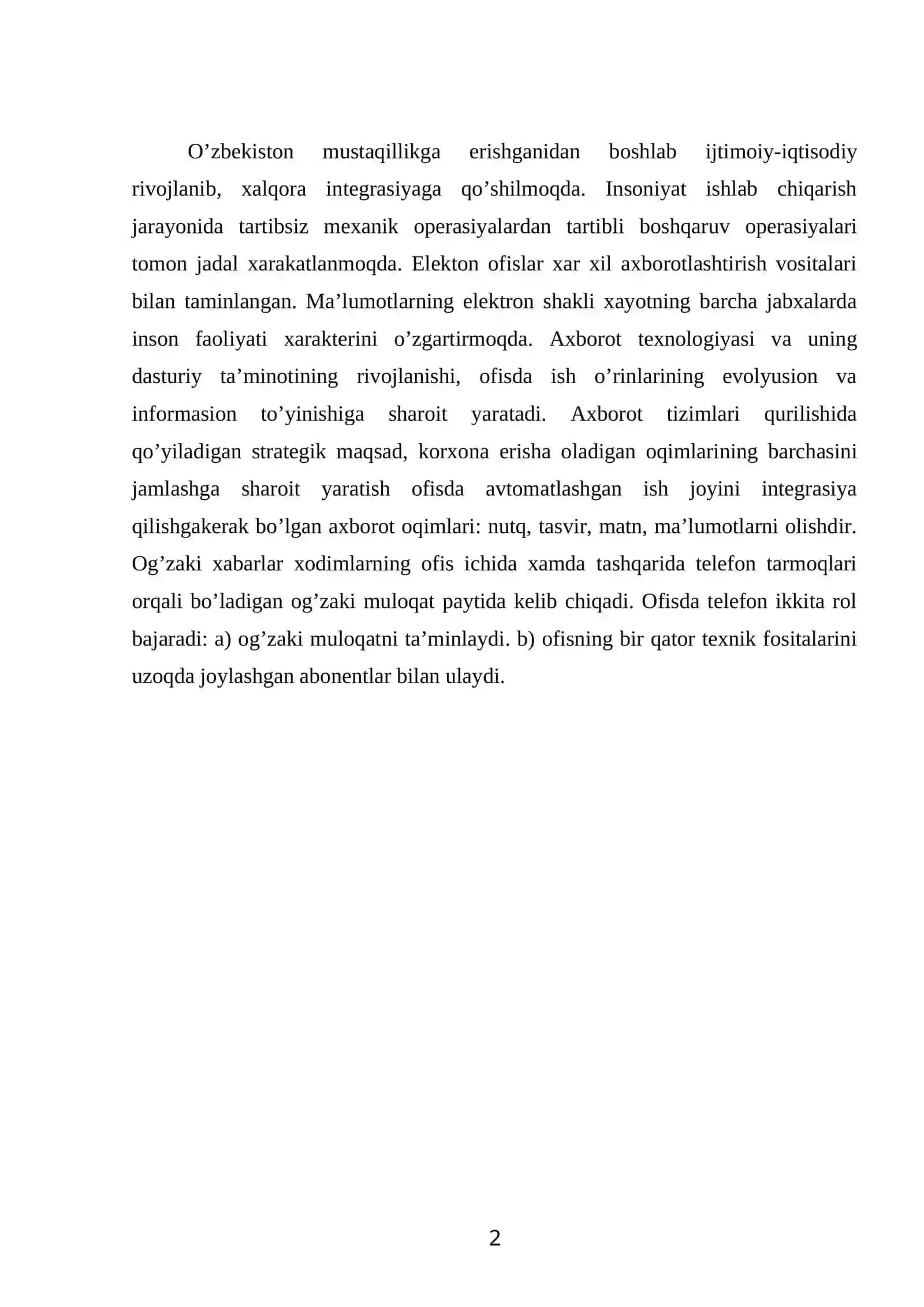 Zamonaviy axborot manbalari 2