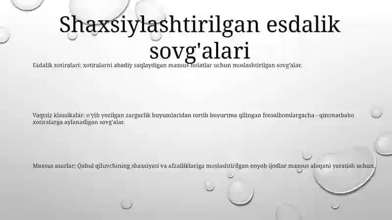 Esdalik xotiralari 2
