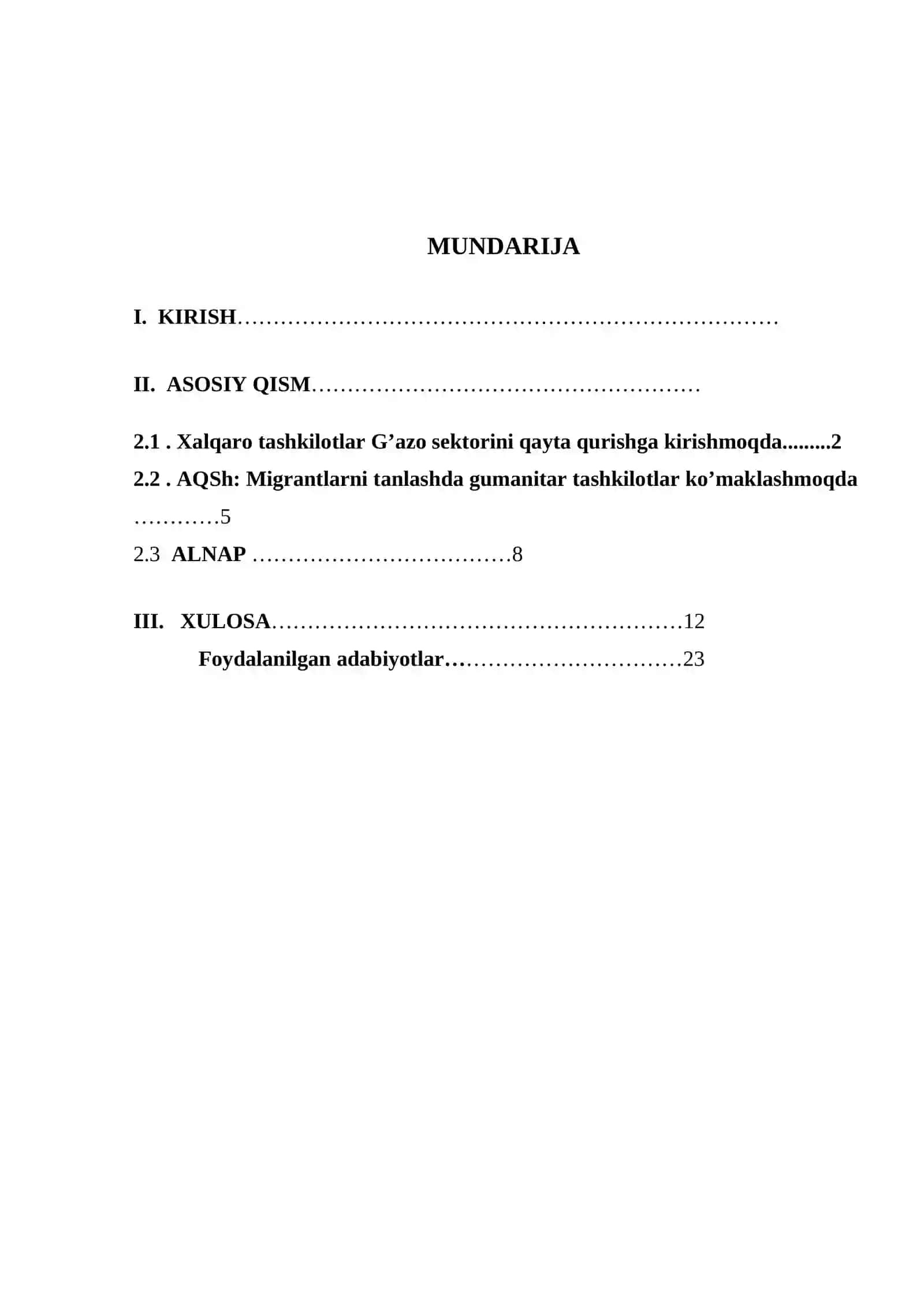 "ZIDDIYATLI VAZIYATLARDA JURNALIST FAOLIYATI XAVFSIZLIGI” FANIDAN KURS ISHI" 2