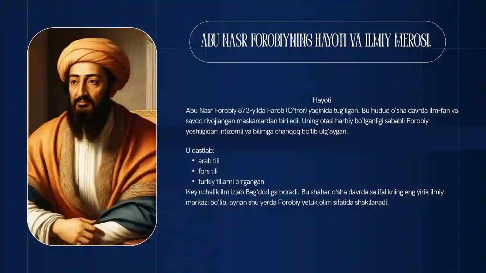 ABUNASIR FAROBIYNING PEDAGOGIK QARASHLARI 2