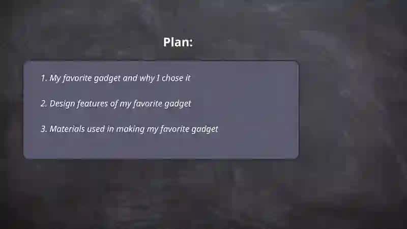 My favorite Gadget and how is it made? 2