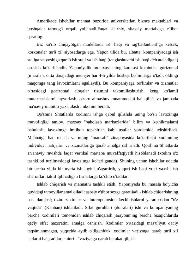 Menejmentning amerika modeli 2