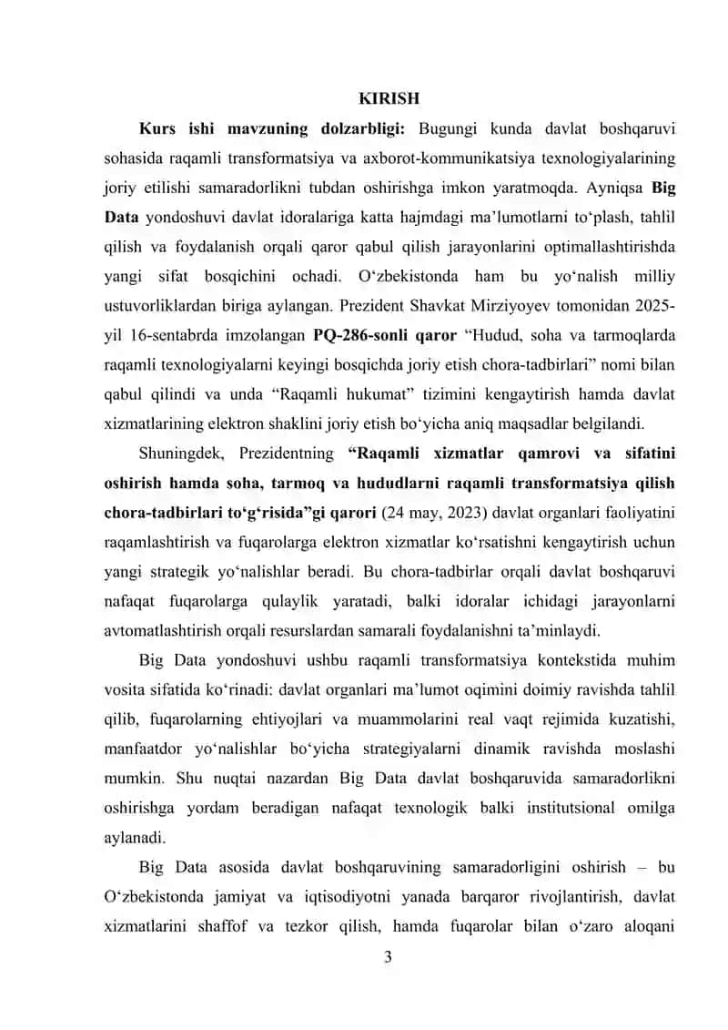Davlat boshqaruvining samaradorligi 2