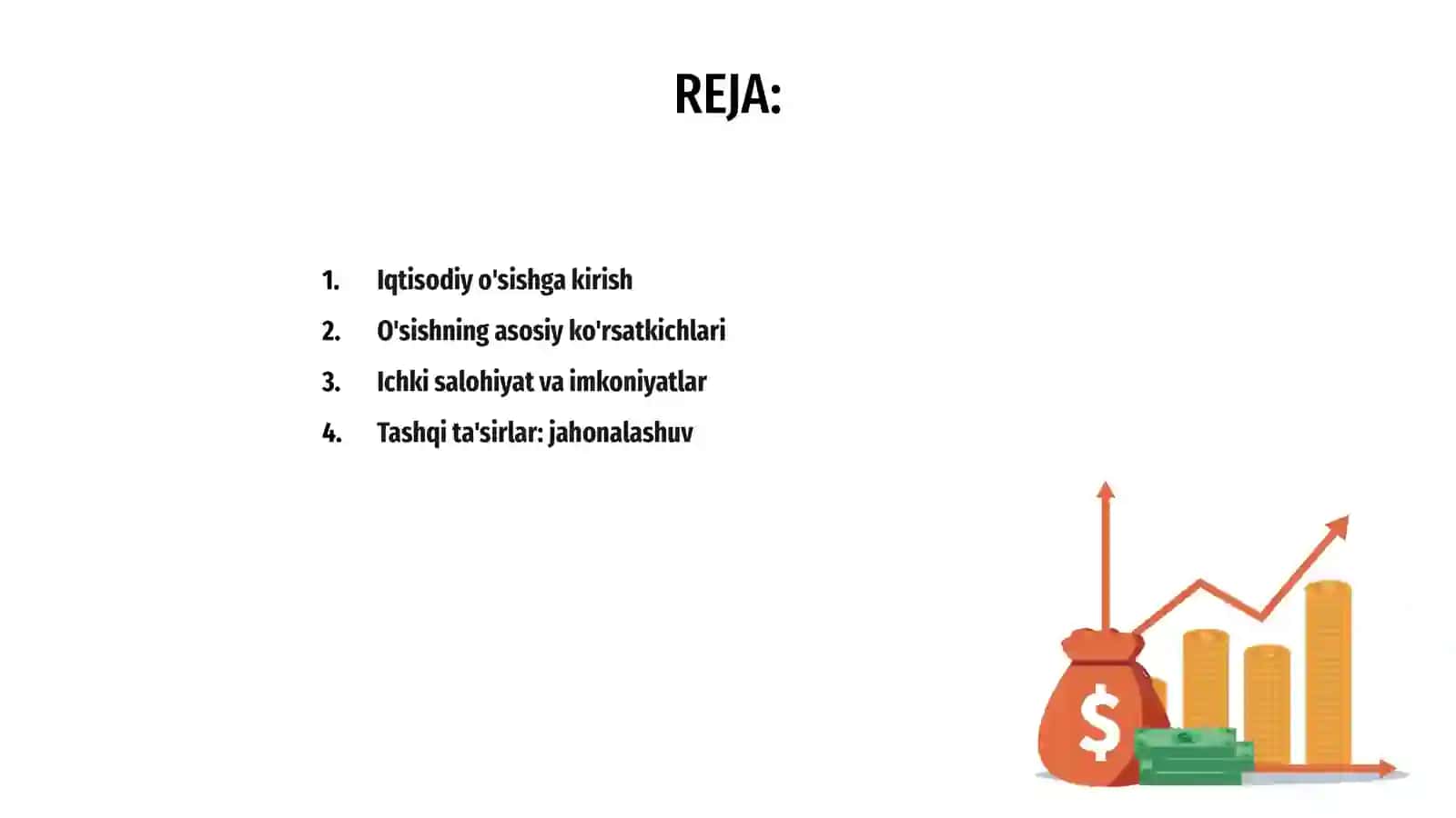 Iqtisodiy o'sishga to'sqinlik qiluvchi omillar taxlili 2