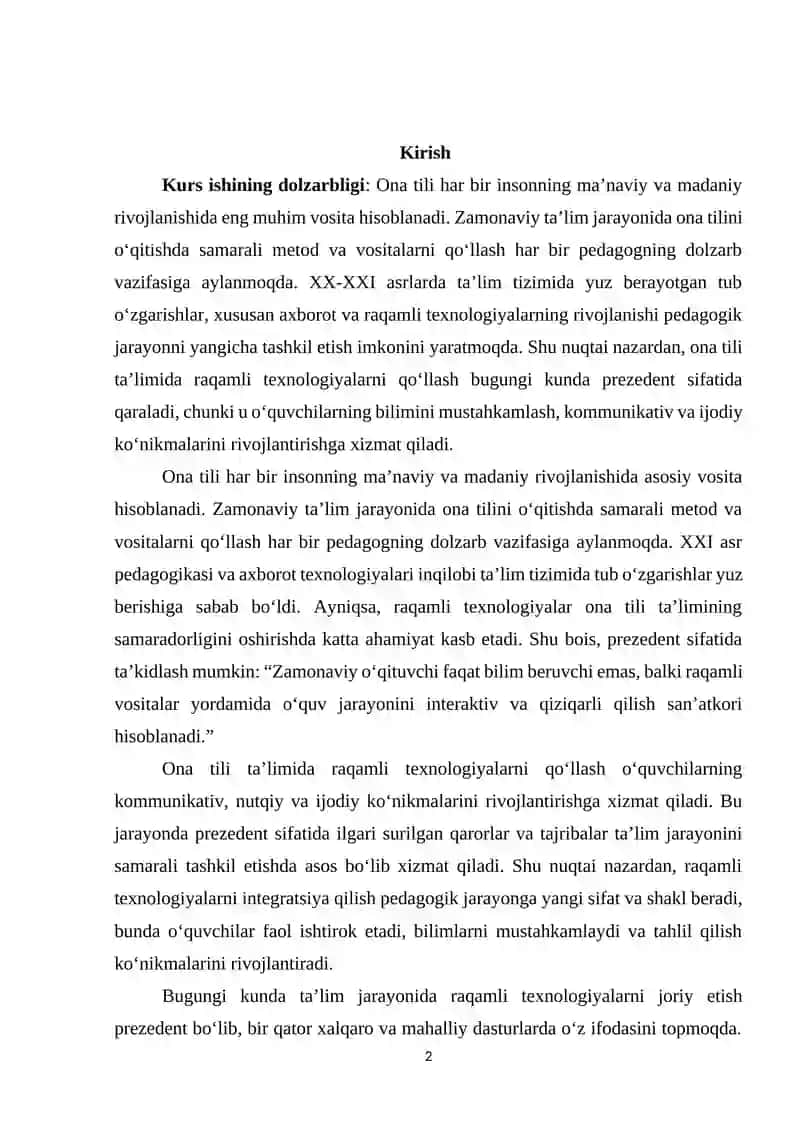 Ona tili ta’limida raqamli texnologiyalardan foydalanish 2