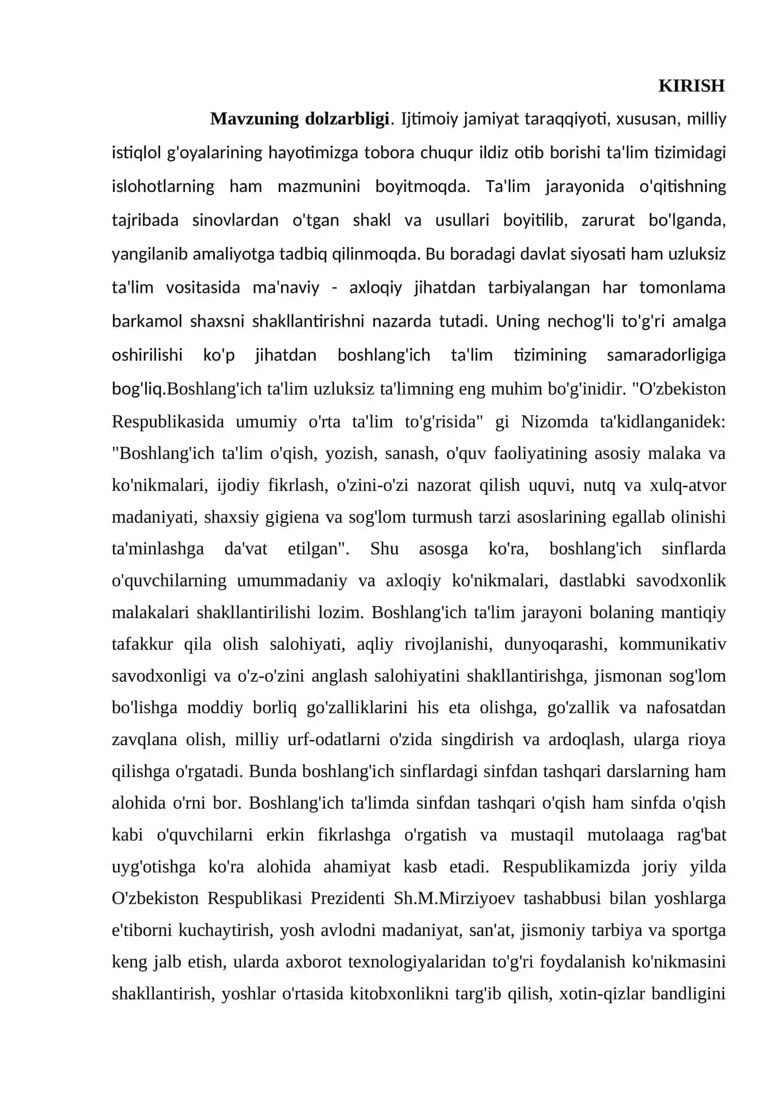 SINFDAN TASHQARI ASOSIY BOSQICH DARSLARINI TASHKIL ETISH (3-SINF) 2
