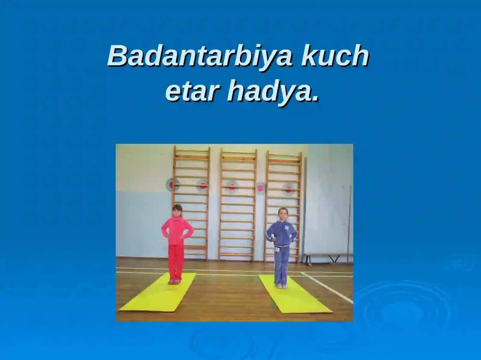 Ertalabki gigiyenik gimnastika mashqlari majmuasi 2