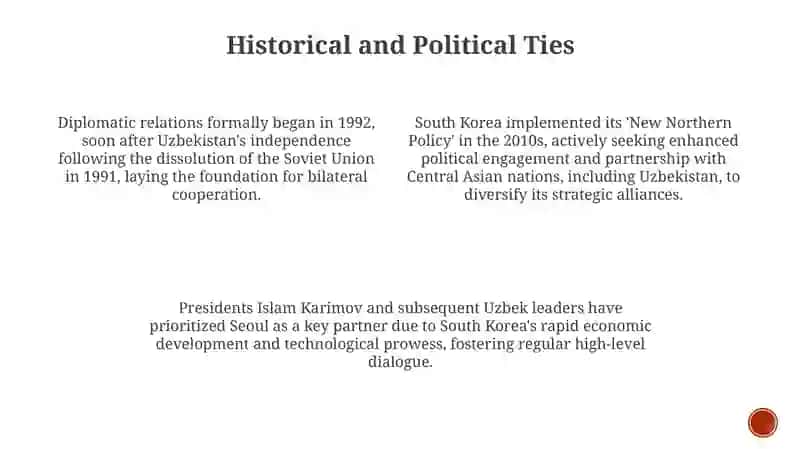Uzbekistan-South Korea Relations: A Flourishing Partnership 2