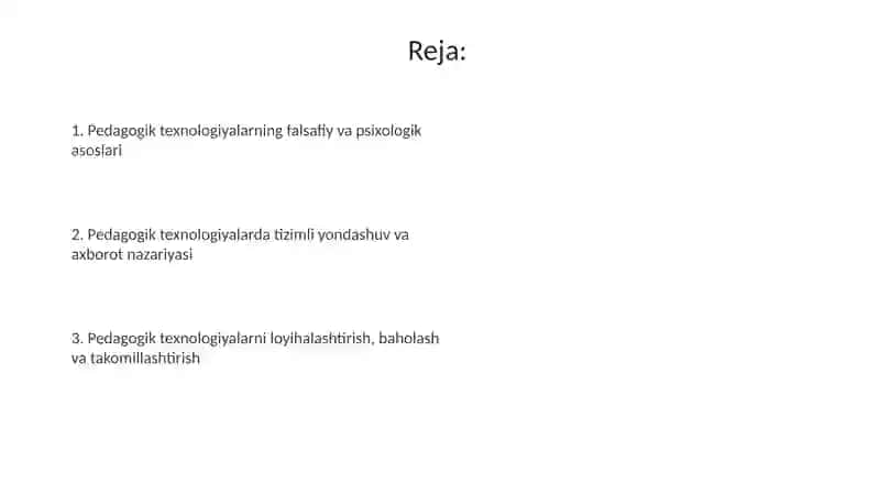Pedagogiktexnologiyaningilmiy-nazariyasoslari 2