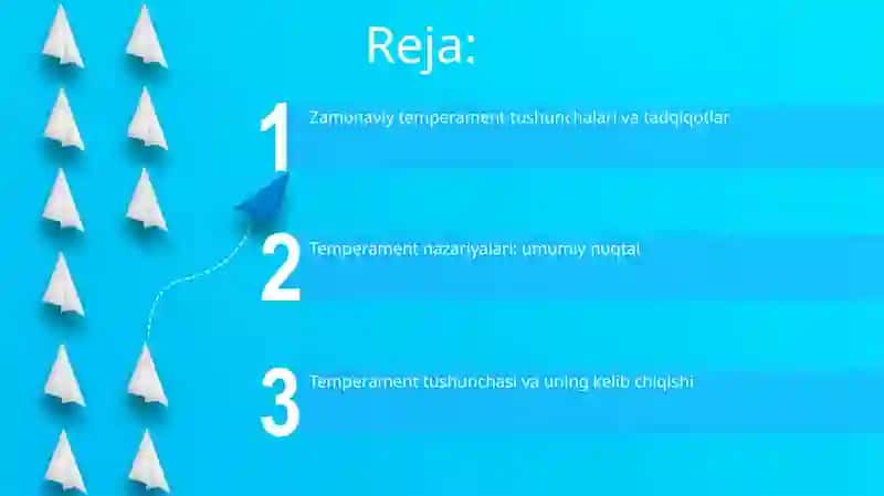 Temperament xaqida va uning nazariylari 2