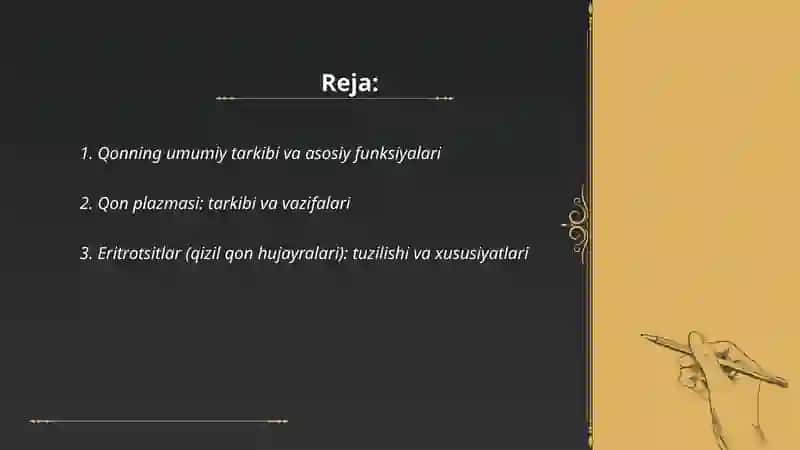 Qon va uning shakliy elementlar 2