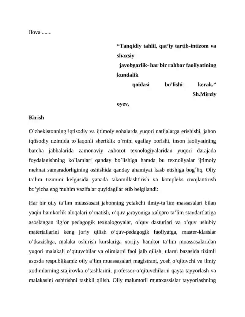Ayrim teoremalarni analitik metod bilan isbotlash metodikasi 2