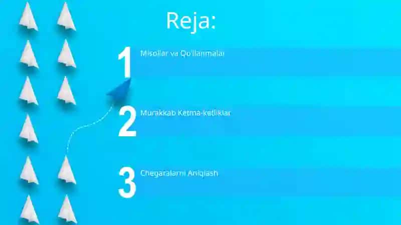 Kompleks sonli ketma-ketliklar va ularning limitlari 2