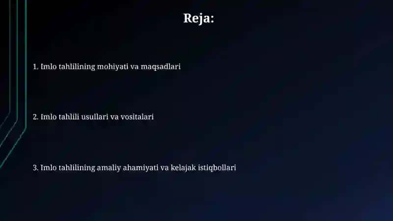 Imlo Tahlili 2