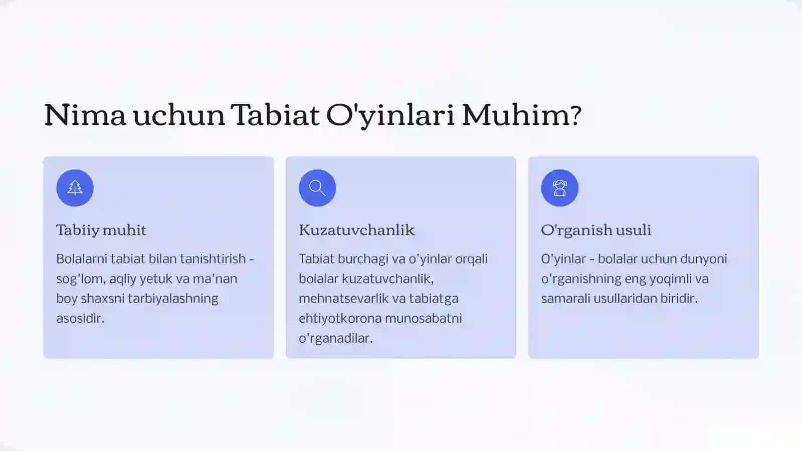 Kichik Guruhda Tabiatga Oid O'yinlar: Mashg'ulot Ishlanmalarini Tuzish 2
