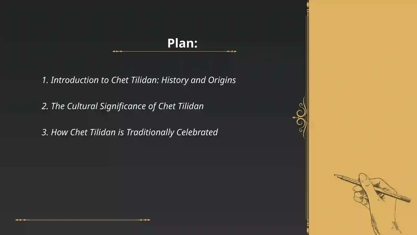 Chet Tilidan Festival 2