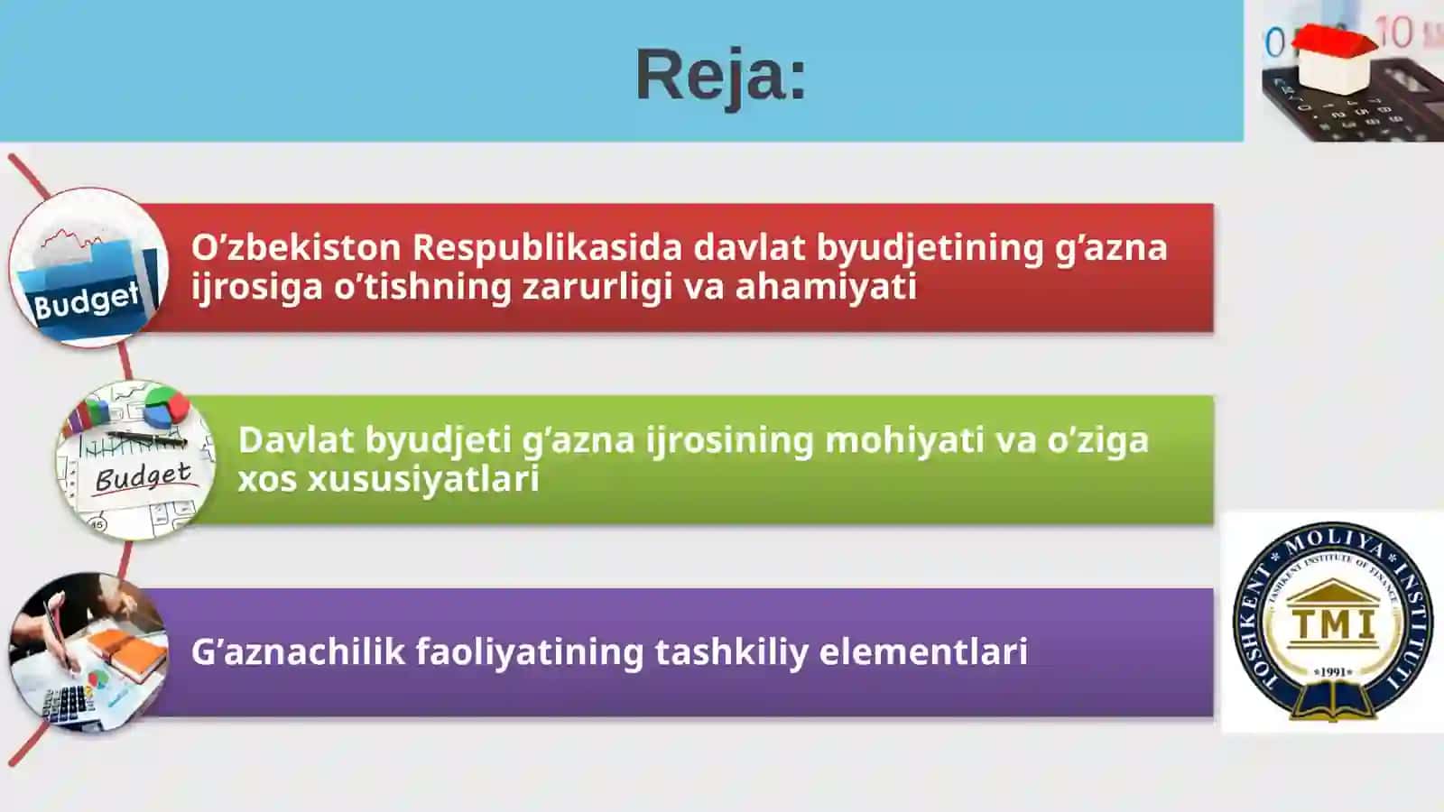 Davlatabyudjeti g’azna ijrosining mohiyati va ahamiyati 2