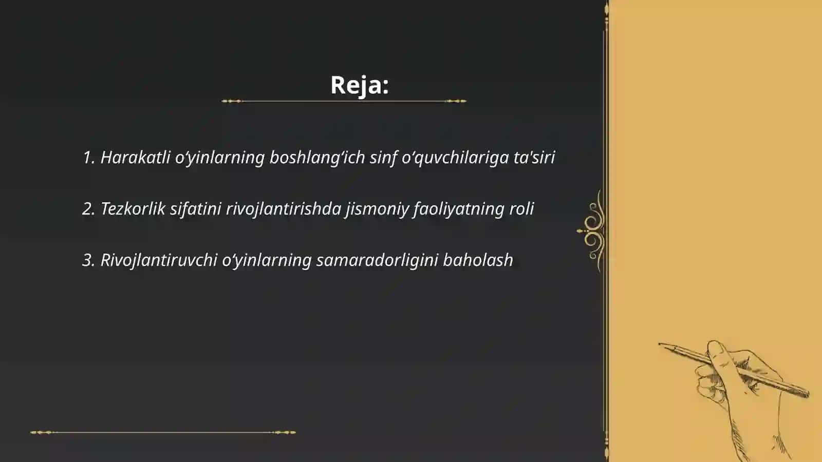 Harakatli oʻyinlarning boshlangʻich sinf oʻquvchilariga ta'siri 2