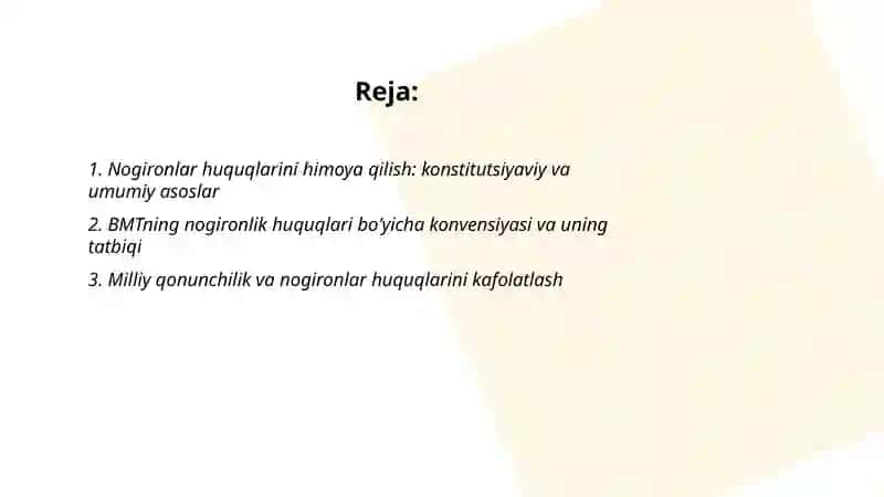 Nogironlar xuquqini ximoya qilish 2