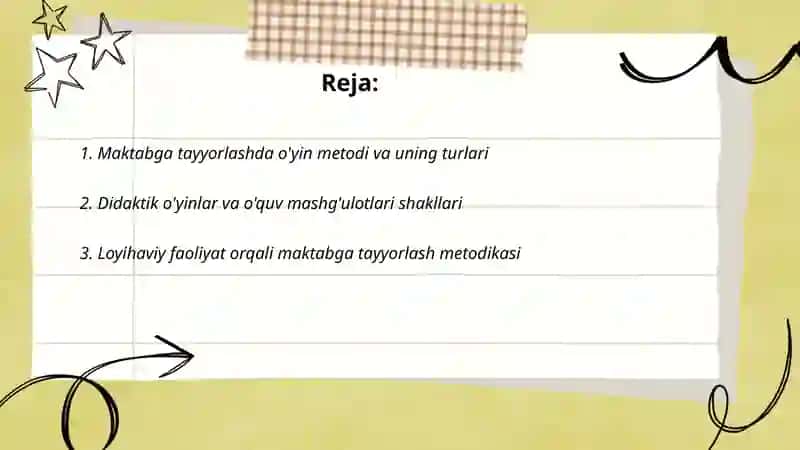 Bolalarni maktab talimiga tayyorlashda shakl va metodlar 2