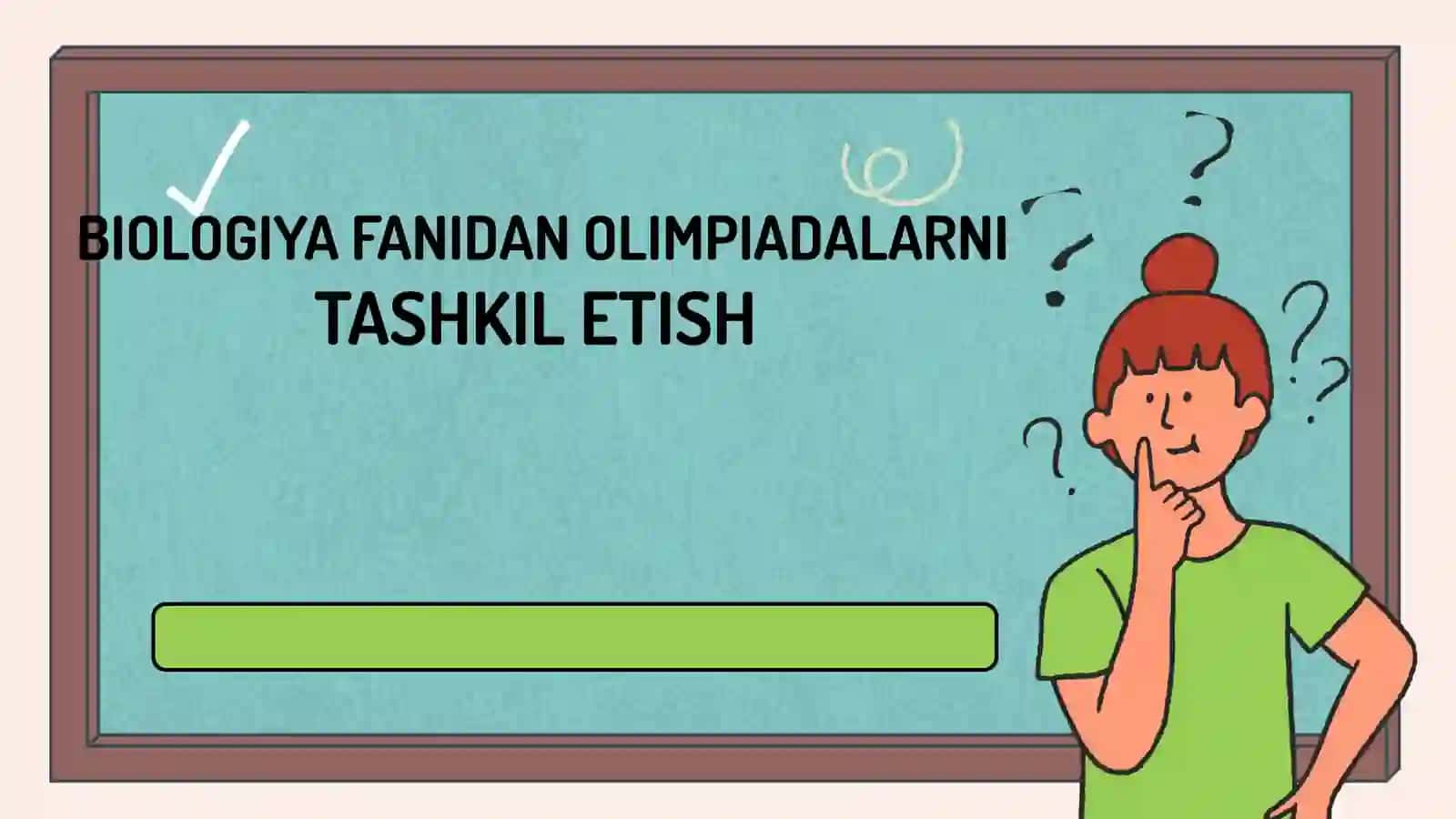 Biologiya Olimpiadalarni Tashkil Etish 2