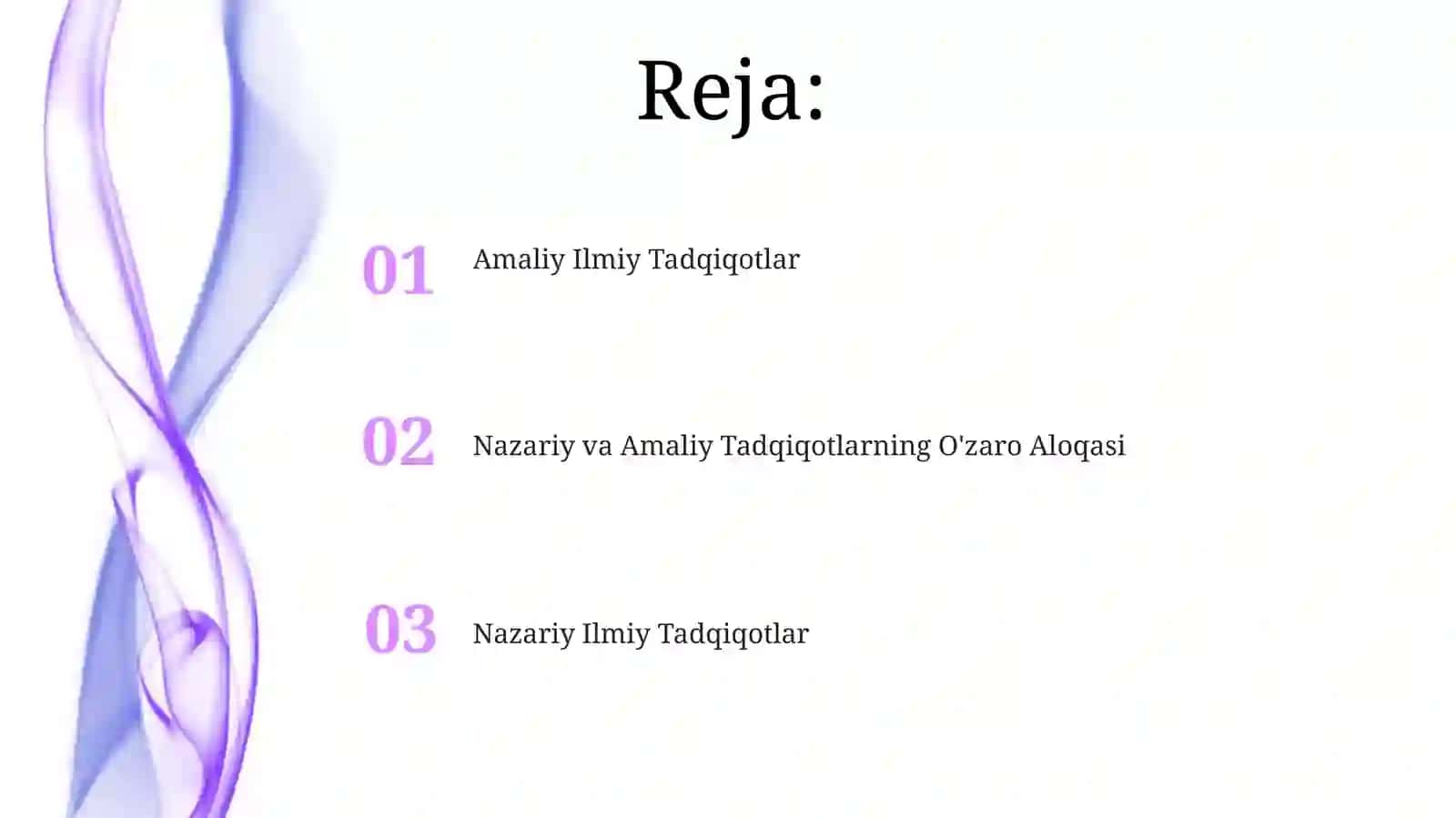 Nazariy va Amaliy Tadqiqotlarning O'zaro Aloqasi 2