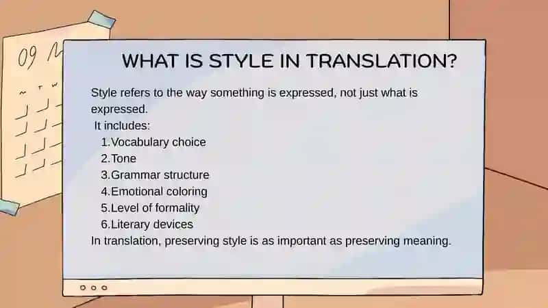 Stylistic problems of translation 2
