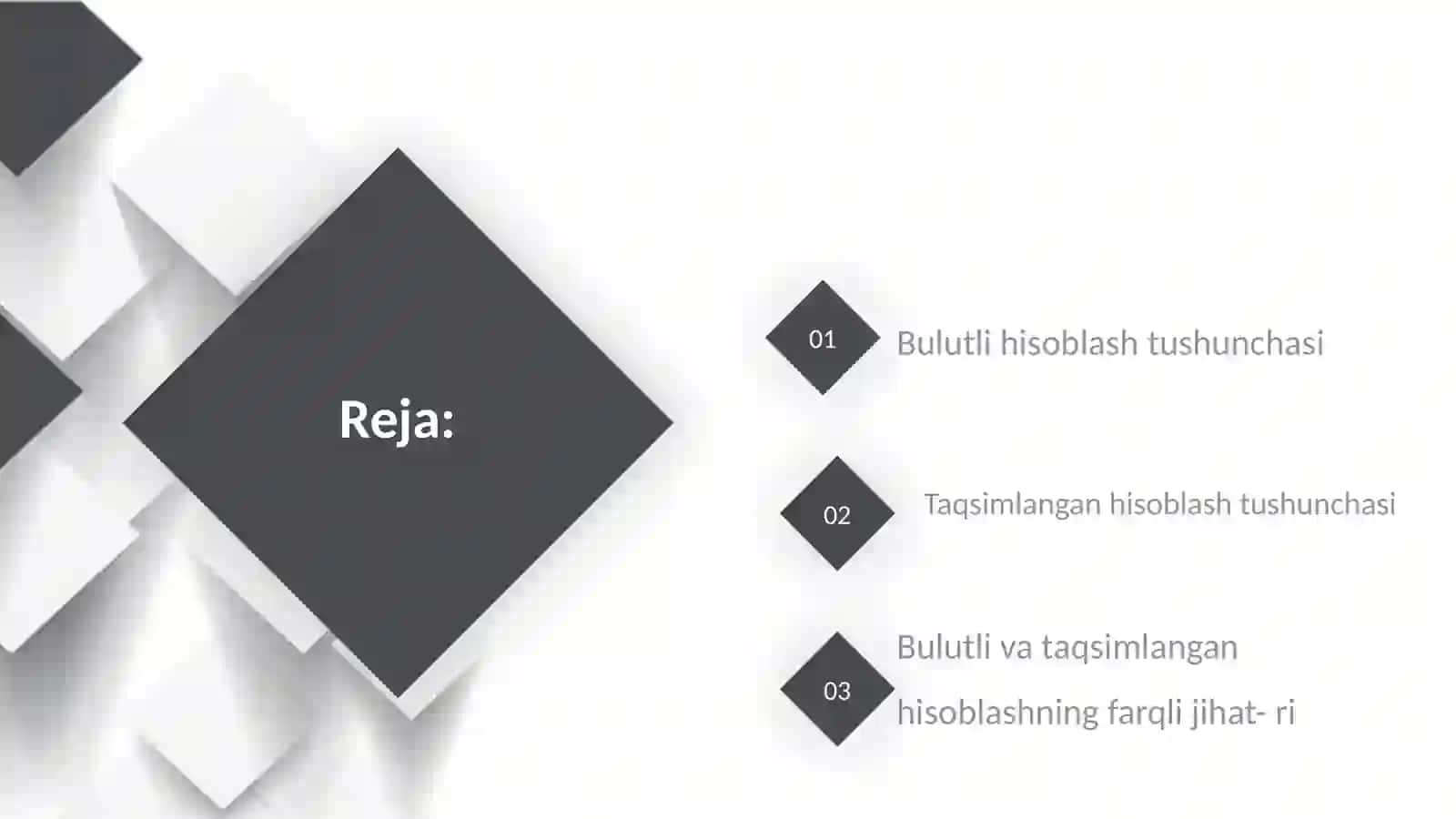 Bulutli va taqsimlangan hisoblashning farqli jihatlari 2