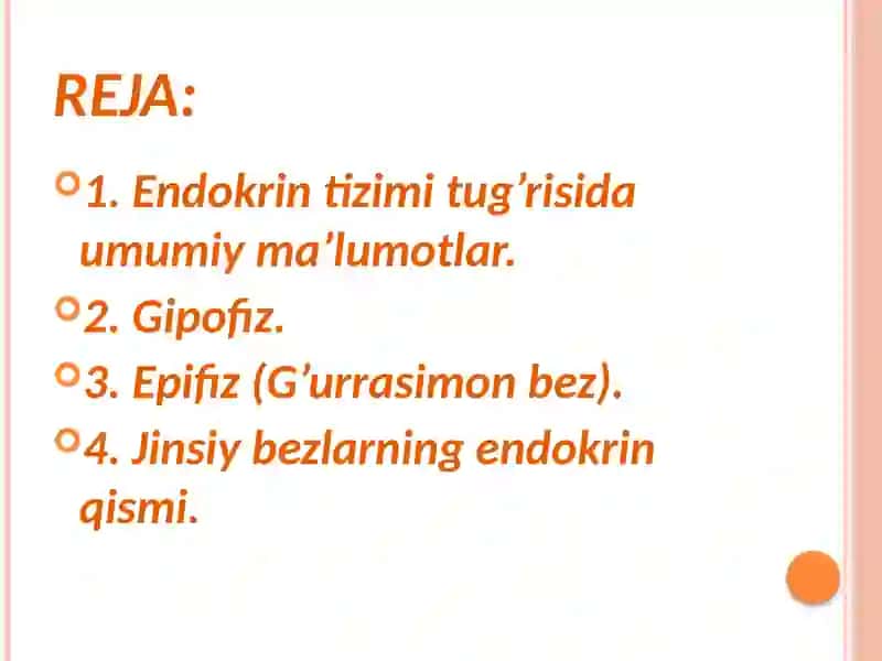 Ekzokrin va endokrin azolar haqida tushuncha 2
