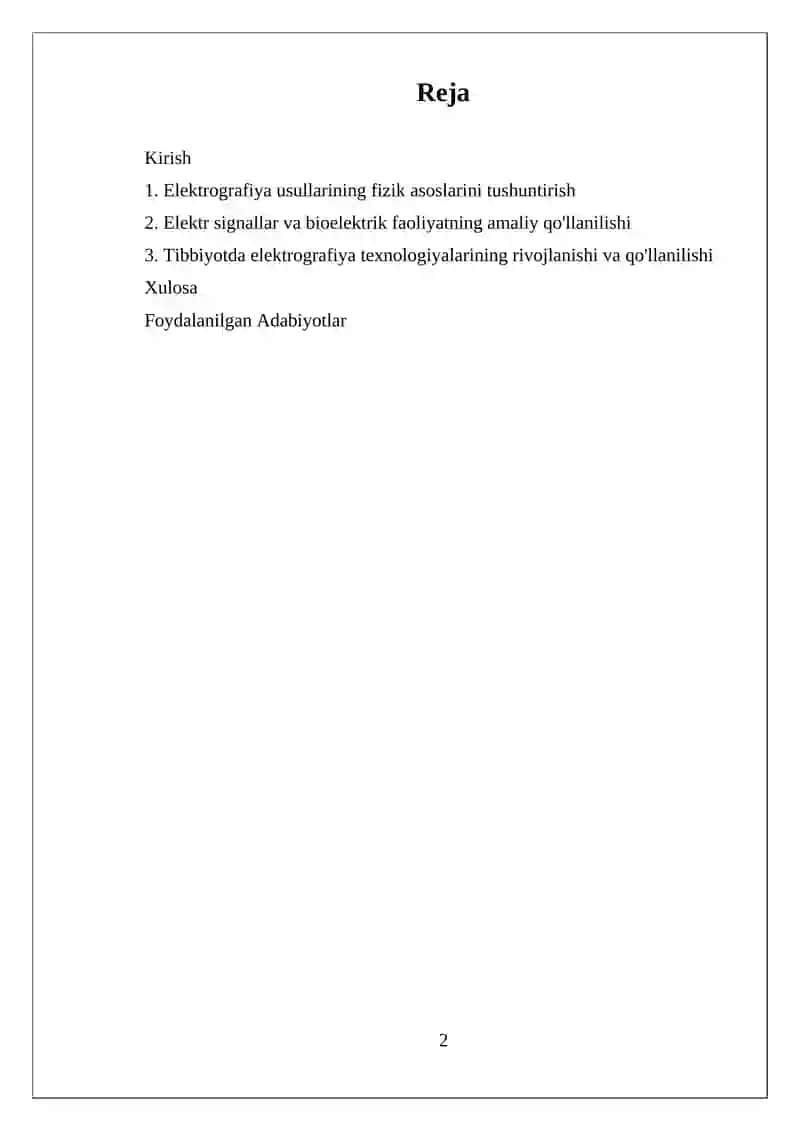 Elektrografiya usullarini fizik asoslari 2