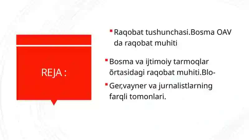 Raqobat tushunchasi 2