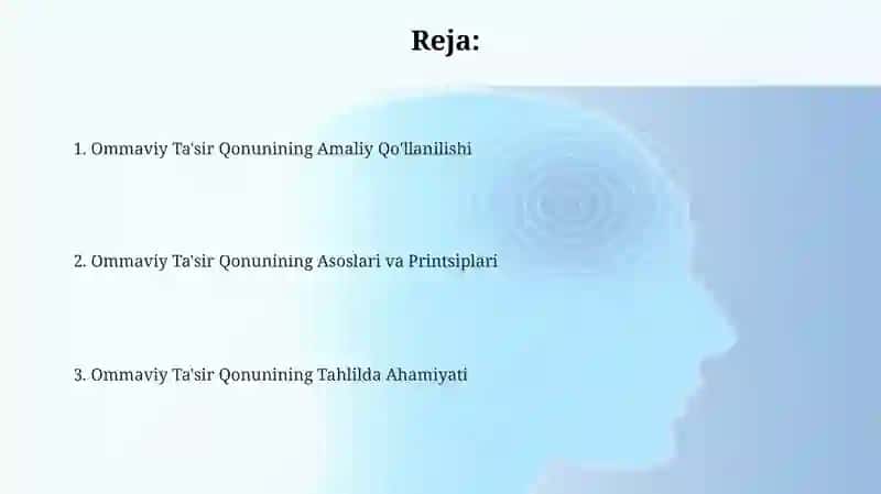 Ommaviy Ta'sir Qonunining Zamonaviy Kimyoviy Tahlillarga Ta'siri 2