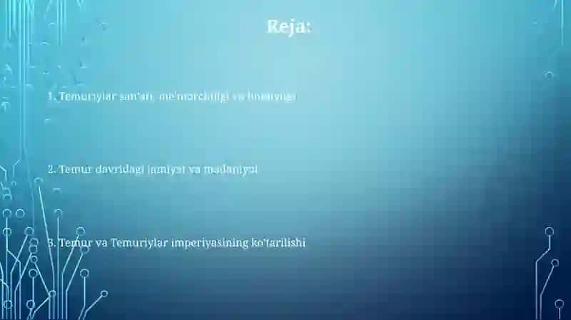 Temuriylar davri madaniyati 2