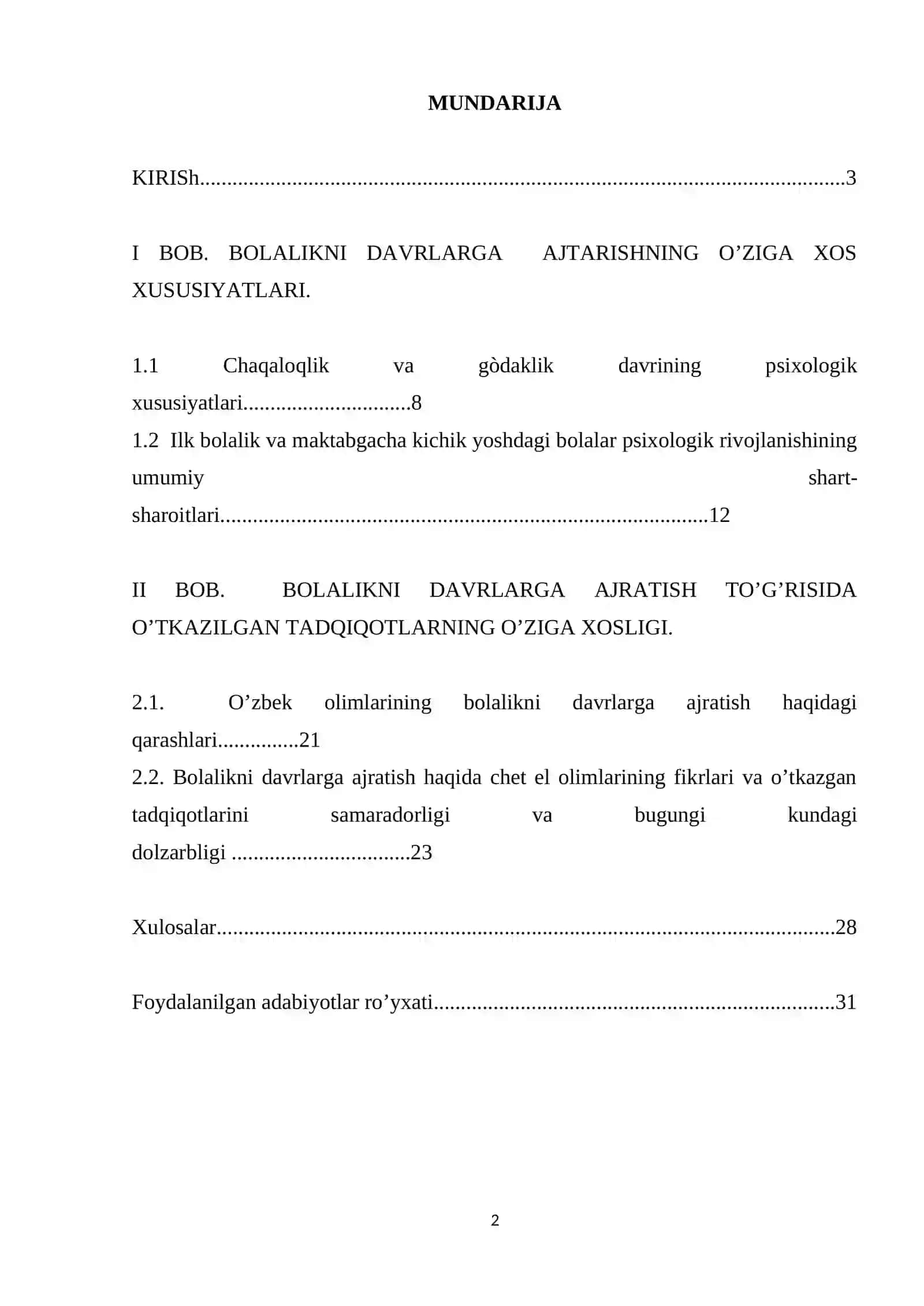 BOLALAR PSIXOLOGIYASI 2