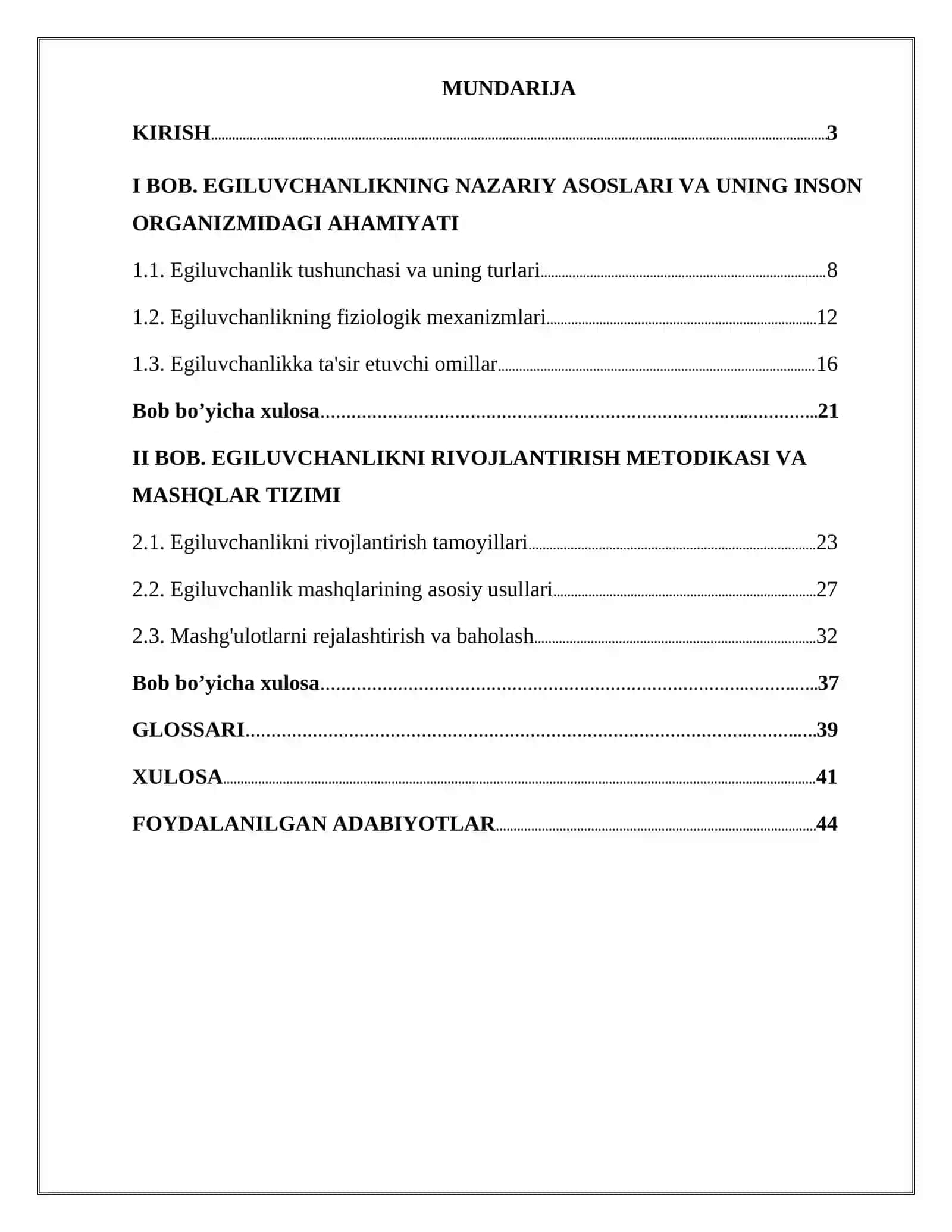 JISMONIY MADANIYAT NAZARIYASI VA METODIKASI 2