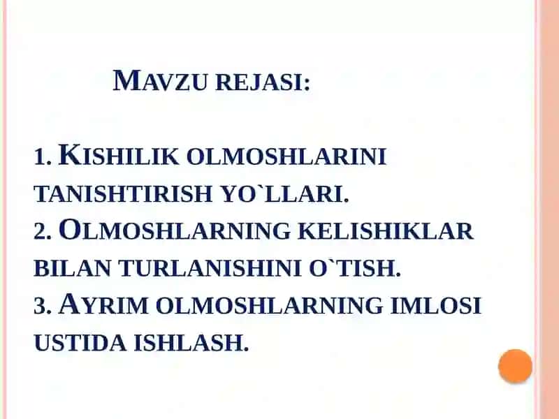 Olmosh.Kishilikolmoshlarinio`rganishmetodikasi 2