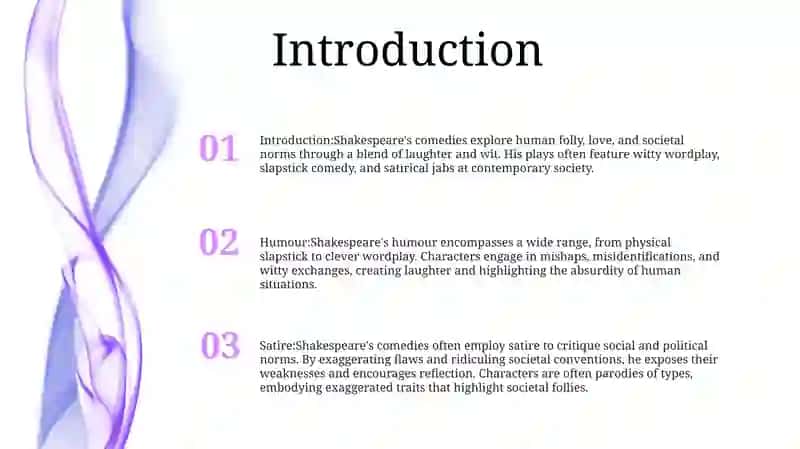 Humour And Satire In W.Shakespeare'S Comedies 2