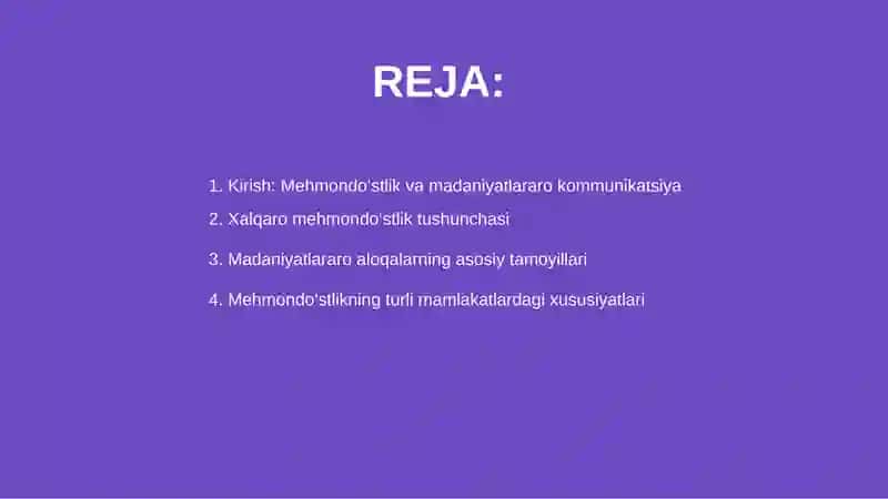 Xalqaro mehmondo‘stlik madaniyatlararo komunikatsiyaning ahamiyati 2