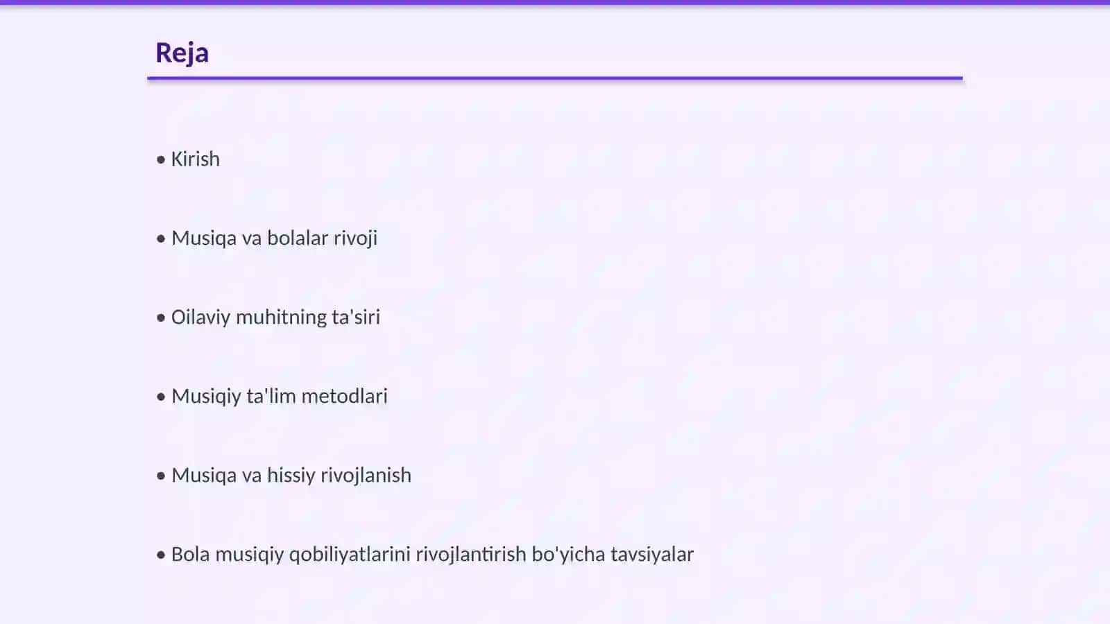 Oilada bolalarning musiqiy qobiliyatini rivojlantirish 2