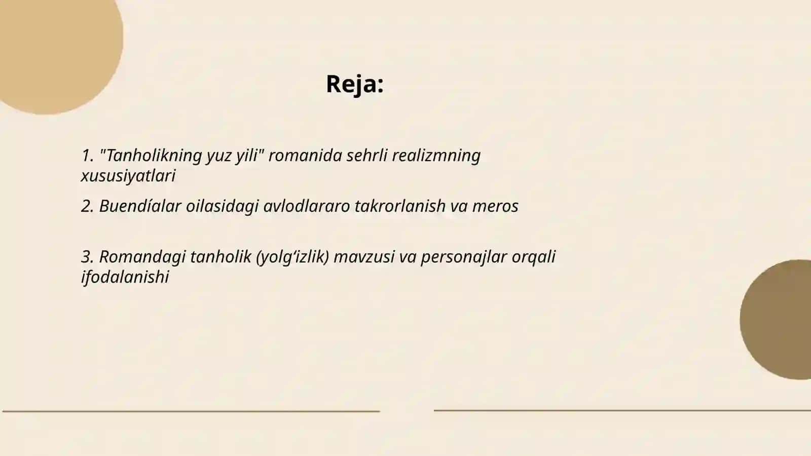 Tanholikning yuz yili 2