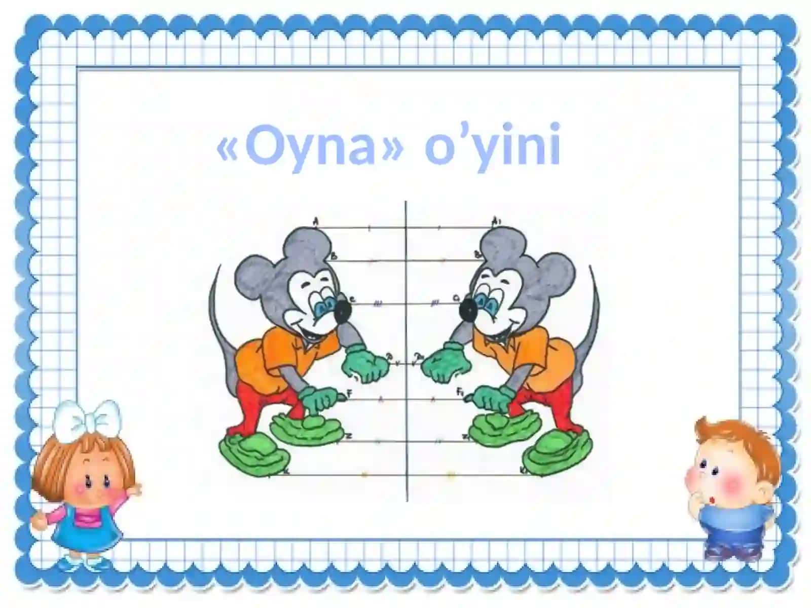 1-sinf “simmetrik figuralar” mavzusini o’tish metodikasi va unga mos didaktik va tarqatma materiallar tayyorlash usullari 2