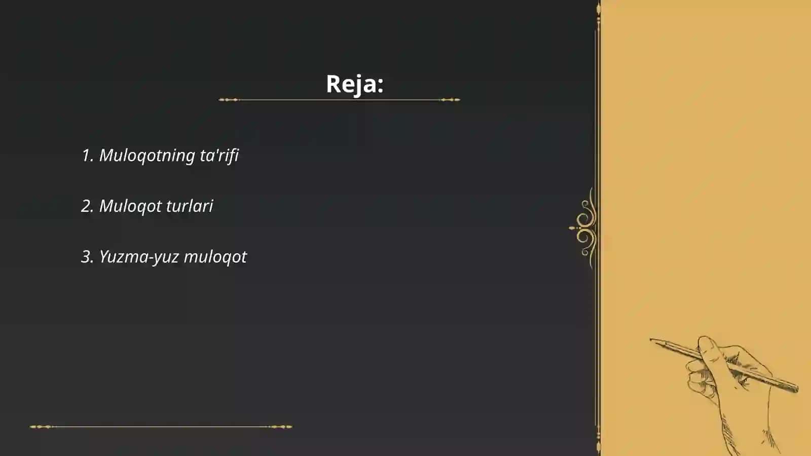 Muloqotning ta'rifi 2